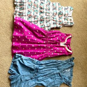 Size 6/6x sundress romper bundle